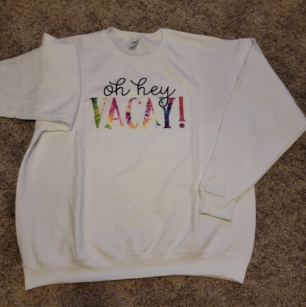 White Sweatshirt